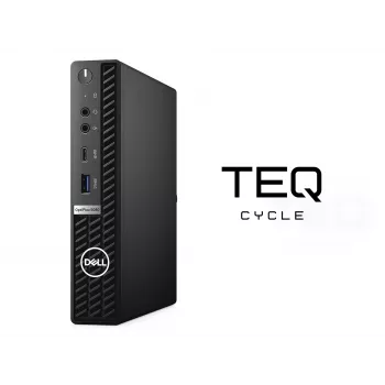 Teqcycle DELL OptiPlex 5080 Intel® Core™ i5 i5-10500T 16 GB DDR4-SDRAM 256 GB SSD Windows 11 Pro MFF mini-pc zwart