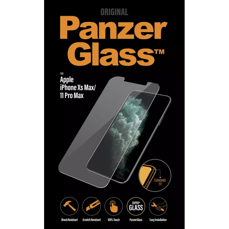 PanzerGlass® displayschermbeschermfolie iPhone 11 Pro Max | Xs Max | Standard Fit