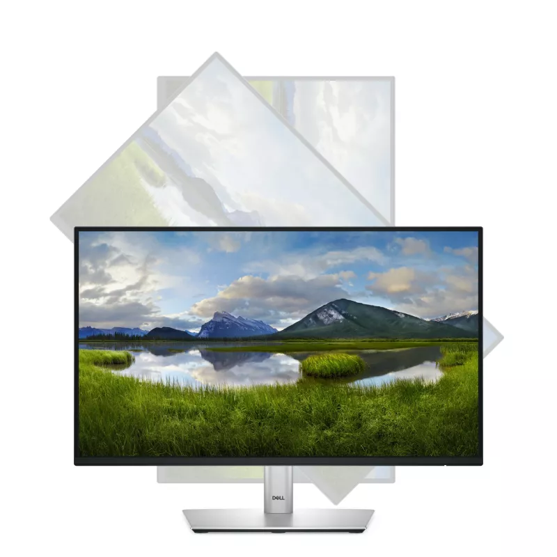 DELL P Series P2225H computermonitor 54,6 cm (21,5 inch) 1920 x 1080 pixels Full HD LCD zwart, zilver