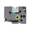 Brother TZESL251 labelband zwart op wit