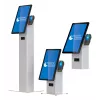 Kioskset Ergonomic Solutions SpacePole Mini Kiosk Countertop zwart metaal