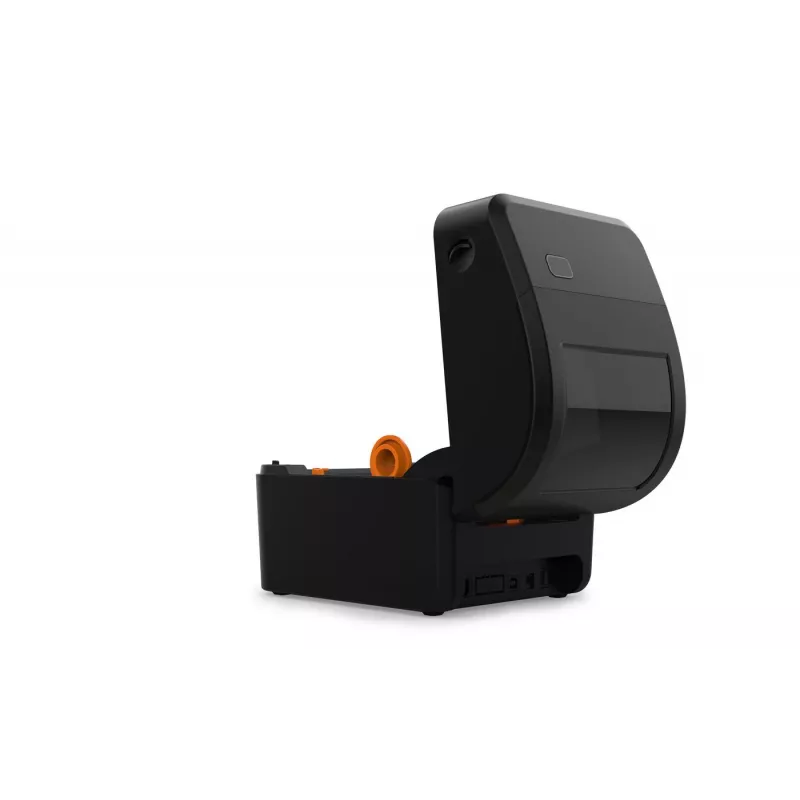 Labelprinter Capture CA-RP420 — thermisch direct 203 dpi desktop met USB, serieel, Ethernet (zwart)