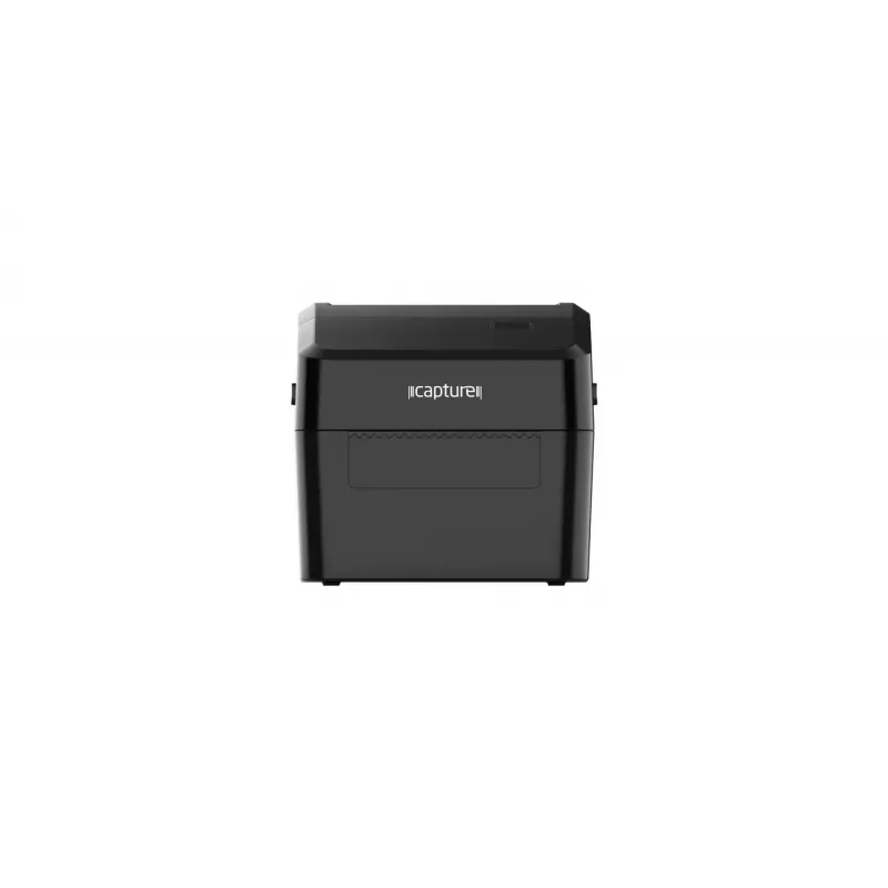 Labelprinter Capture CA-RP420 — thermisch direct 203 dpi desktop met USB, serieel, Ethernet (zwart)
