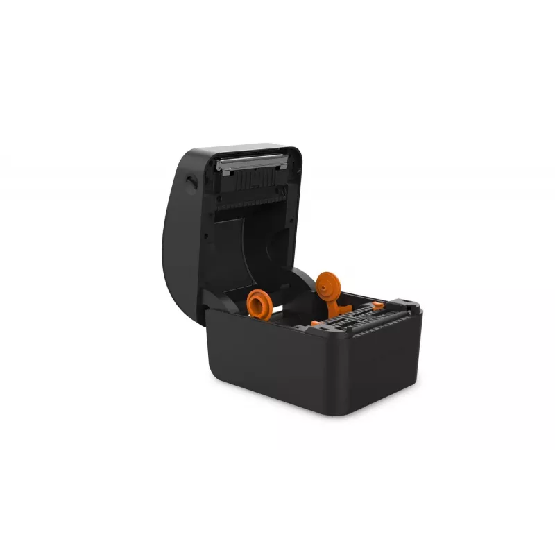 Labelprinter Capture CA-RP420 — thermisch direct 203 dpi desktop met USB, serieel, Ethernet (zwart)