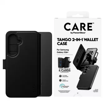 PanzerGlass CARE™ by ® Tango 2-in-1 portemonneehoesje met Qi Samsung Galaxy S26+