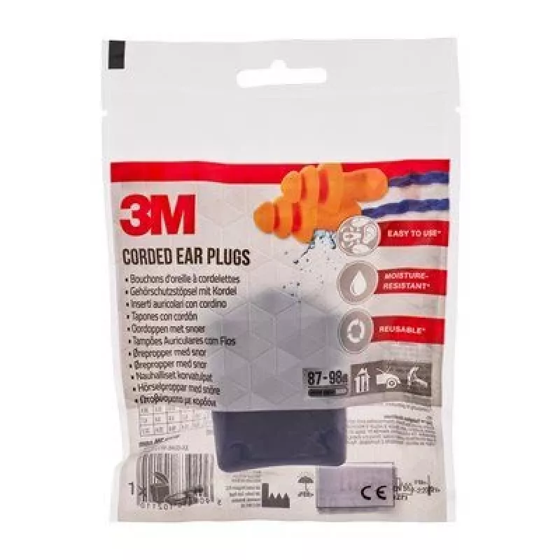 3M 1271C1 herbruikbare oordopjes oranje 2 st.