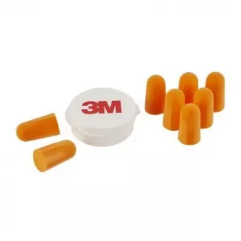Herbruikbare oordopjes 3M 1100C4, oranje, met koord, 4-pack