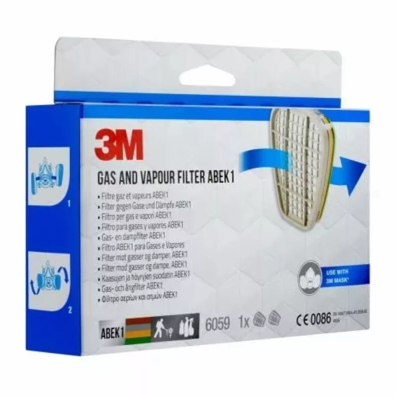 3M 7100141697 gas- & dampcartridge 2 stuks