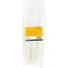 StarTech.com 25 cm herbruikbare kabelbinders – 7 mm breed, 65 mm bundeldiameter, 22 kg treksterkte, losmaakbare nylonbinders, binnen/buiten, 94V-2/UL gecertificeerd, 100-pack – wit