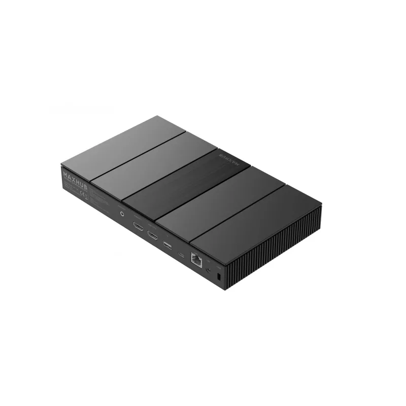 MAXHUB WB05 4K BYOM screen-sharing-box, zwart, dualband (2,4 GHz / 5 GHz), bedraad & draadloos