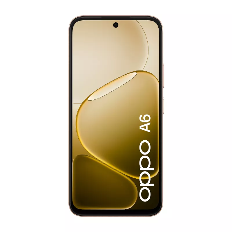 OPPO A6 17,1 cm (6,75 inch) dual-sim Android 15 4G USB Type-C 6 GB 256 GB 6550 mAh goud