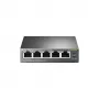 TP-Link 5-poorts Gigabit desktop PoE-switch met 4 poorten, unmanaged, Gigabit Ethernet (10/100/1000), Power over Ethernet (PoE)