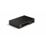 Unmanaged PoE-switch Dahua Technology SF1005P — 5x Fast Ethernet (10/100), L2, PoE, 48–57 V, zwart