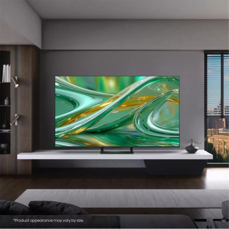 Hisense 85E8S 85 inch ULED 4K Mini LED smart-tv, 3840×2160, 400 cd/m², Wi‑Fi, HomeOS (grijs)