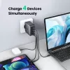 Oplader Ugreen Nexode 100W GaN USB-C USB-A snelladen 3 poorten