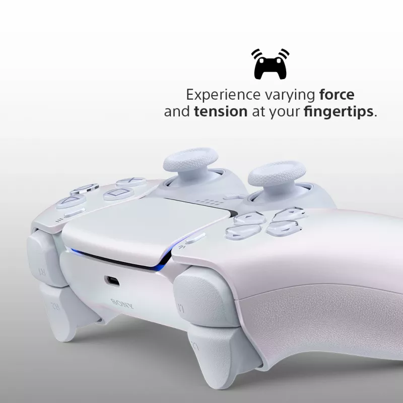 Sony DualSense v3 Pearl Bluetooth/USB gamepad analoog/digitaal PlayStation 5