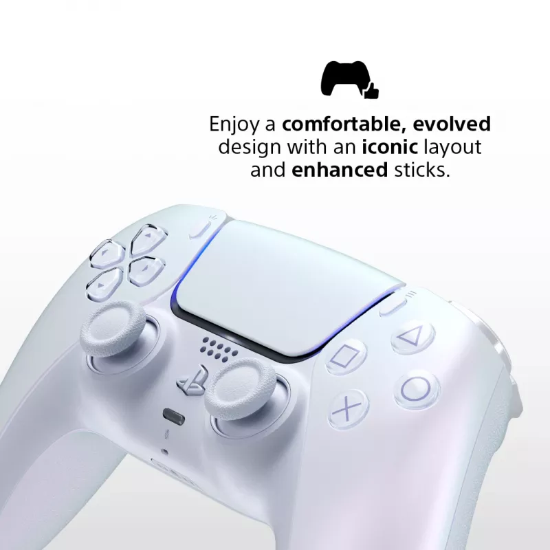 Sony DualSense v3 Pearl Bluetooth/USB gamepad analoog/digitaal PlayStation 5
