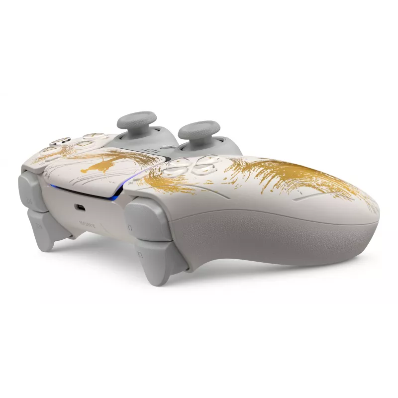 Sony DualSense draadloze controller - Ghost of Yōtei Gold Limited Edition goud, wit Bluetooth/USB gamepad analoog/digitaal Android, MAC, PC, PlayStation 5, iOS