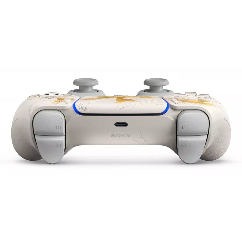 Sony DualSense draadloze controller - Ghost of Yōtei Gold Limited Edition goud, wit Bluetooth/USB gamepad analoog/digitaal Android, MAC, PC, PlayStation 5, iOS