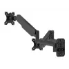 Multibrackets M monitorhouder wand basic dual 16 kg 17-32 inch zwart