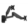 Multibrackets M monitorhouder wand basic dual 16 kg 17-32 inch zwart