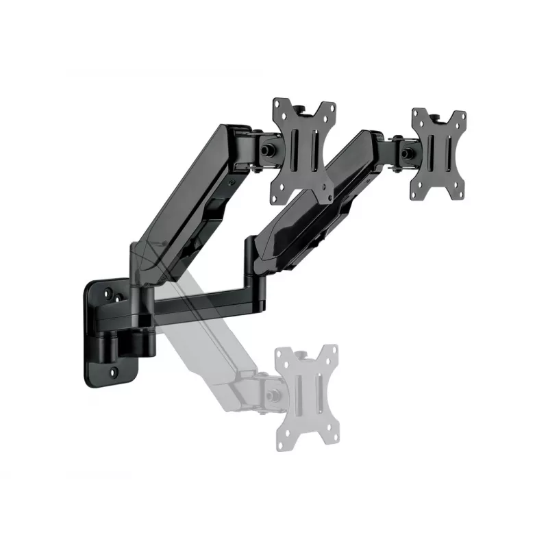 Multibrackets M monitorhouder wand basic dual 16 kg 17-32 inch zwart