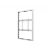 Behuizing-wandhouder MULTIBRACKETS M Pro Series voor 55-inch displays, slank medium, wit, staal, 1360×87×860 mm, liggend/staand