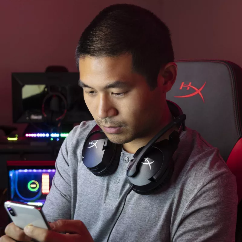 HyperX Cloud Stinger S headset bedraad hoofdband gaming zwart