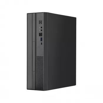 Computerbehuizing CHIEFTEC DT-10B-300 Small Form Factor (SFF) zwart met 300 W TFX-voeding