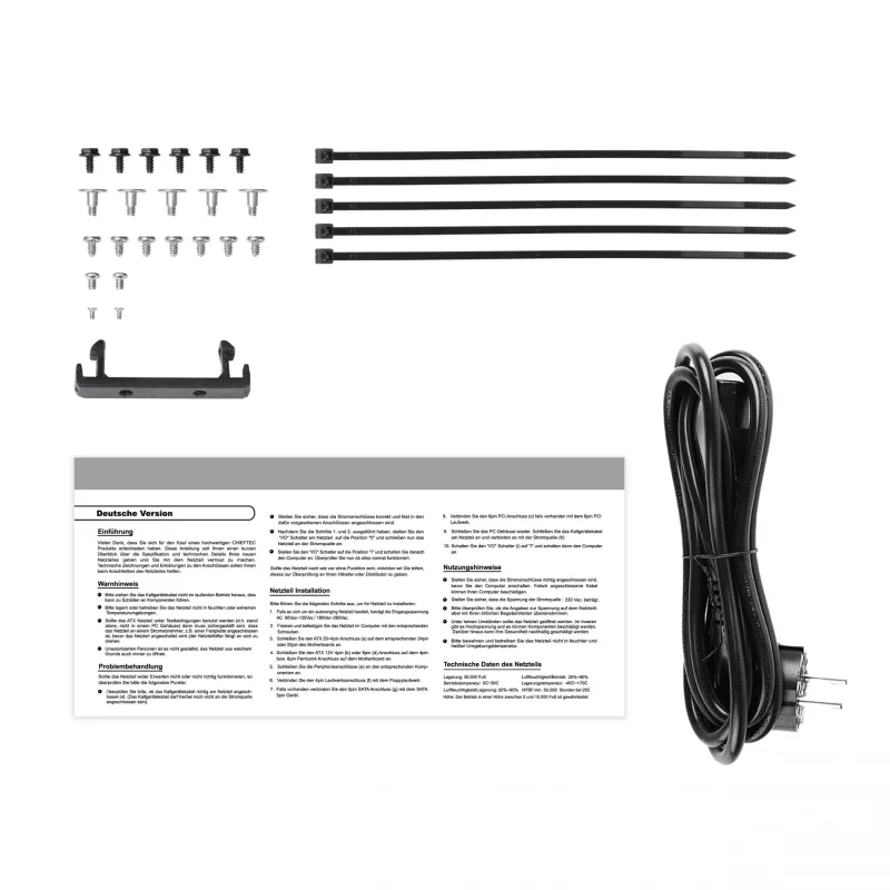 Computerbehuizing CHIEFTEC DT-10B-300 Small Form Factor (SFF) zwart met 300 W TFX-voeding
