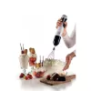 Ariete 602 Moderna staafmixer, 1000 W, 10 snelheidsstanden + turbo, accessoires inbegrepen, wit