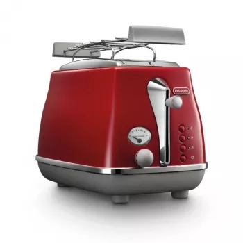 De’Longhi Icona Capitals 6 2 sneetjes 900 W rood