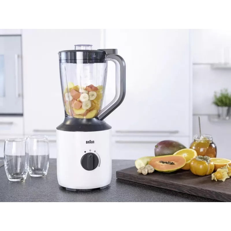 Braun PowerBlend 3 1,5 L blender 800 W zwart, wit