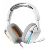 Glorious Gaming Glorious GHS Eternal RGB - stereo RGB gaming headset voor pc, PS5, PS4, Switch - individueel afgestemde hoekige drivers, verstelbare, kristalheldere afneembare microfoon, USB-C - duurzaam, comfort voor de hele dag en nacht - wit