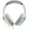 Glorious Gaming Glorious GHS Eternal RGB - stereo RGB gaming headset voor pc, PS5, PS4, Switch - individueel afgestemde hoekige drivers, verstelbare, kristalheldere afneembare microfoon, USB-C - duurzaam, comfort voor de hele dag en nacht - wit