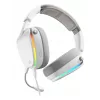 Glorious Gaming Glorious GHS Eternal RGB - stereo RGB gaming headset voor pc, PS5, PS4, Switch - individueel afgestemde hoekige drivers, verstelbare, kristalheldere afneembare microfoon, USB-C - duurzaam, comfort voor de hele dag en nacht - wit