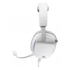 Glorious Gaming Glorious GHS Eternal RGB - stereo RGB gaming headset voor pc, PS5, PS4, Switch - individueel afgestemde hoekige drivers, verstelbare, kristalheldere afneembare microfoon, USB-C - duurzaam, comfort voor de hele dag en nacht - wit