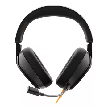 Glorious Gaming Glorious GHS Eternal - stereo gaming headset voor pc, PS5, PS4, Xbox, Switch - speciaal afgestemde hoekige drivers, verstelbare, kristalheldere, afneembare microfoon, 3,5 mm - robuust, comfort de hele dag en nacht - zwart