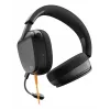 Glorious Gaming Glorious GHS Eternal - stereo gaming headset voor pc, PS5, PS4, Xbox, Switch - speciaal afgestemde hoekige drivers, verstelbare, kristalheldere, afneembare microfoon, 3,5 mm - robuust, comfort de hele dag en nacht - zwart