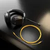 Glorious Gaming Glorious GHS Eternal - stereo gaming headset voor pc, PS5, PS4, Xbox, Switch - speciaal afgestemde hoekige drivers, verstelbare, kristalheldere, afneembare microfoon, 3,5 mm - robuust, comfort de hele dag en nacht - zwart