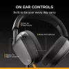 Glorious Gaming Glorious GHS Eternal - stereo gaming headset voor pc, PS5, PS4, Xbox, Switch - speciaal afgestemde hoekige drivers, verstelbare, kristalheldere, afneembare microfoon, 3,5 mm - robuust, comfort de hele dag en nacht - zwart