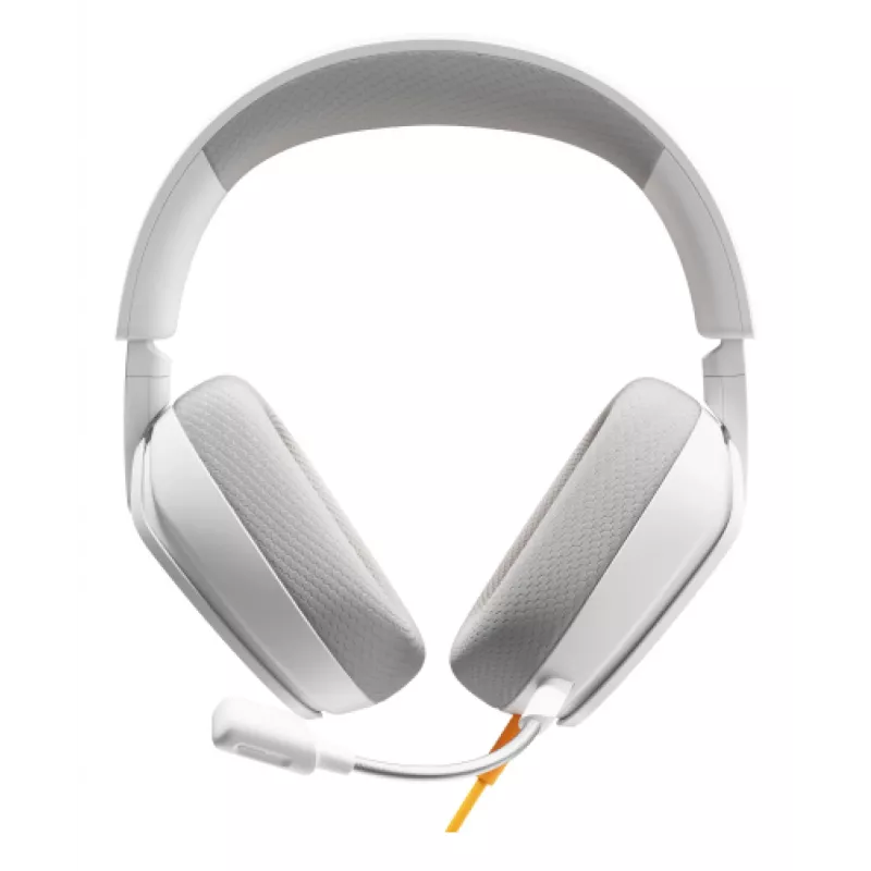 Glorious Gaming Glorious GHS Eternal - stereo gaming headset voor pc, PS5, PS4, Xbox, Switch - speciaal afgestemde hoekige drivers, verstelbare, kristalheldere, afneembare microfoon, 3,5 mm - duurzaam, comfort de hele dag en nacht - wit