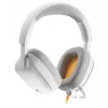 Glorious Gaming Glorious GHS Eternal - stereo gaming headset voor pc, PS5, PS4, Xbox, Switch - speciaal afgestemde hoekige drivers, verstelbare, kristalheldere, afneembare microfoon, 3,5 mm - duurzaam, comfort de hele dag en nacht - wit