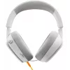 Glorious Gaming Glorious GHS Eternal - stereo gaming headset voor pc, PS5, PS4, Xbox, Switch - speciaal afgestemde hoekige drivers, verstelbare, kristalheldere, afneembare microfoon, 3,5 mm - duurzaam, comfort de hele dag en nacht - wit