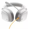 Glorious Gaming Glorious GHS Eternal - stereo gaming headset voor pc, PS5, PS4, Xbox, Switch - speciaal afgestemde hoekige drivers, verstelbare, kristalheldere, afneembare microfoon, 3,5 mm - duurzaam, comfort de hele dag en nacht - wit