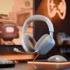 Glorious Gaming Glorious GHS Eternal - stereo gaming headset voor pc, PS5, PS4, Xbox, Switch - speciaal afgestemde hoekige drivers, verstelbare, kristalheldere, afneembare microfoon, 3,5 mm - duurzaam, comfort de hele dag en nacht - wit