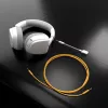 Glorious Gaming Glorious GHS Eternal - stereo gaming headset voor pc, PS5, PS4, Xbox, Switch - speciaal afgestemde hoekige drivers, verstelbare, kristalheldere, afneembare microfoon, 3,5 mm - duurzaam, comfort de hele dag en nacht - wit
