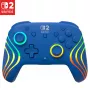 Bedrade & draadloze gamepad Turtle Beach Afterglow Wave Blue voor Nintendo Switch 2 – Bluetooth/USB-C, RGB, ingebouwde accu van 20 uur, 3 m kabel