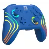 Bedrade & draadloze gamepad Turtle Beach Afterglow Wave Blue voor Nintendo Switch 2 – Bluetooth/USB-C, RGB, ingebouwde accu van 20 uur, 3 m kabel