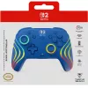 Bedrade & draadloze gamepad Turtle Beach Afterglow Wave Blue voor Nintendo Switch 2 – Bluetooth/USB-C, RGB, ingebouwde accu van 20 uur, 3 m kabel